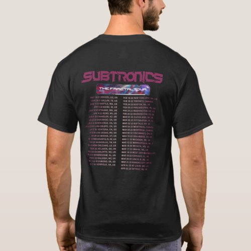 SUBTRONICS THE FRACTAL  T_Shirt