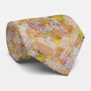 Suburban Bliss Tie - Abstract Art by Paul Klee