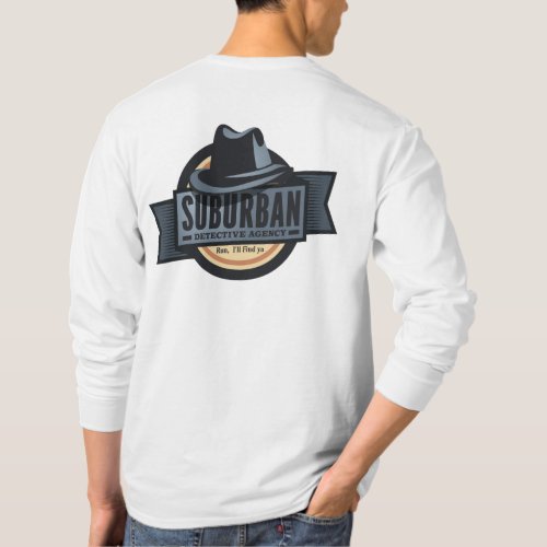 Suburban Detective Agency Long Sleeve T_shirt