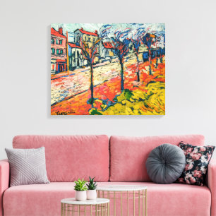 Suburban Landscape   Maurice de Vlaminck   Canvas Print