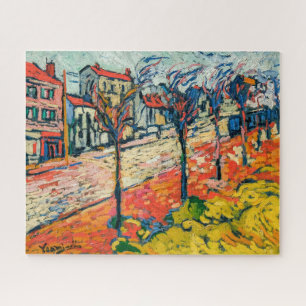 Suburban Landscape Maurice de Vlaminck Jigsaw Puzzle