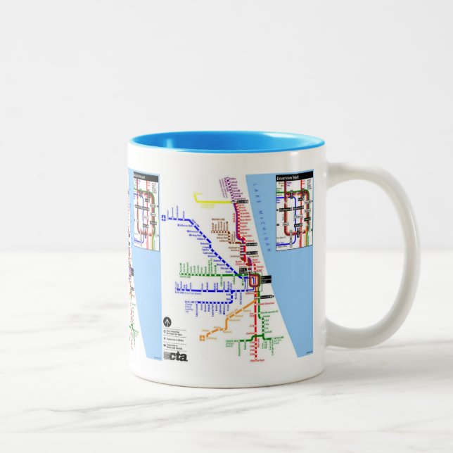 Subway chicago Mug (Right)