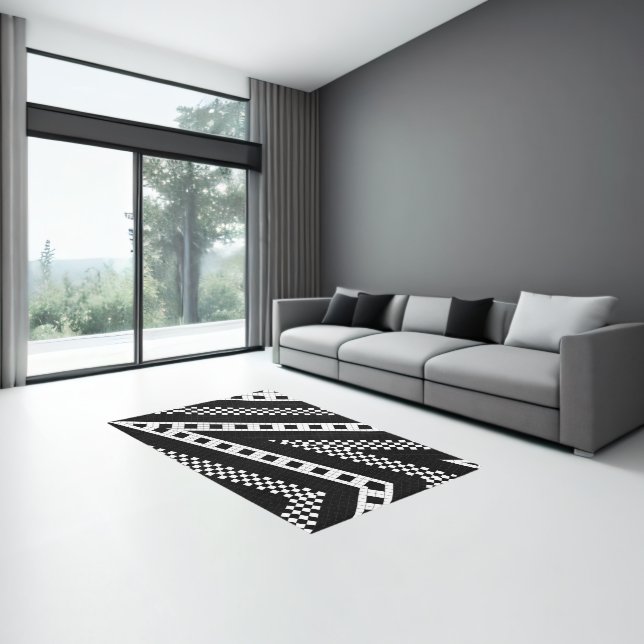 Subway Plaid Geometrics RR90 M5I180O90 Rug (Insitu (Indoor 3))
