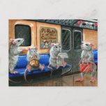 Subway Rats Postcard at Zazzle