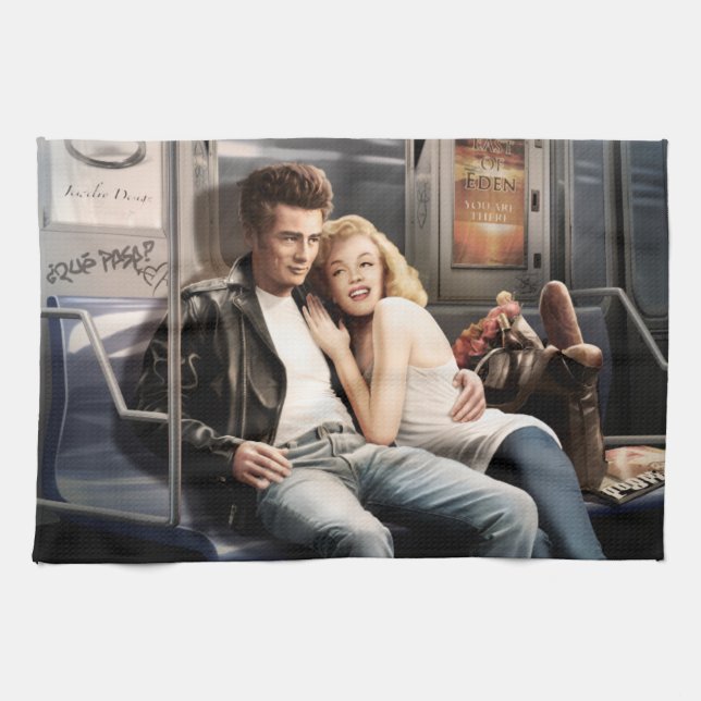Subway Riders 2 Towel (Horizontal)