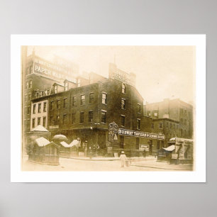 Subway Tavern, New York City 1904 Vintage Poster