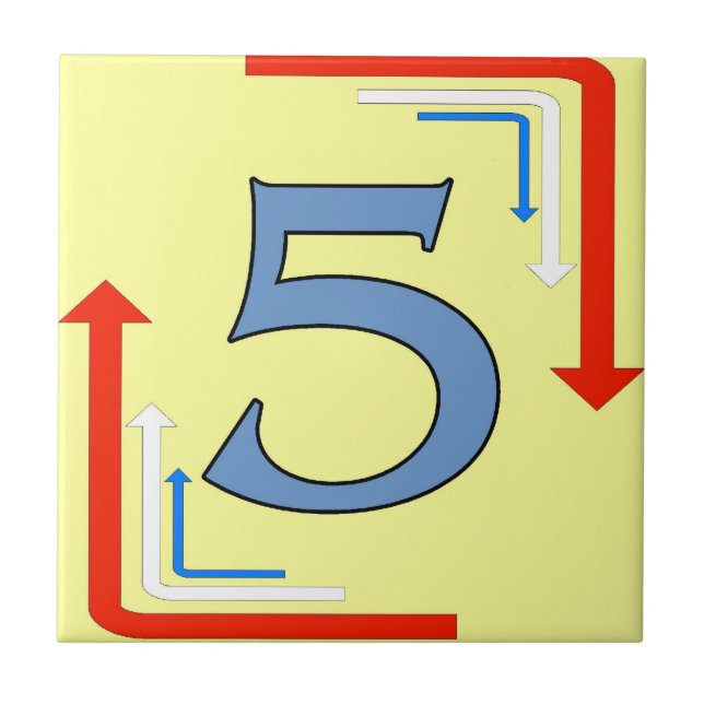 Subway Tiles Arrows  Frame 5 Five (Front)