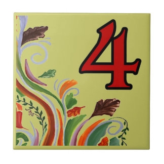 Subway Tiles Floral 4 Four