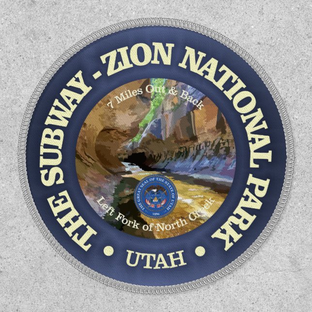 Subway Trail (rd) Patch (Front)