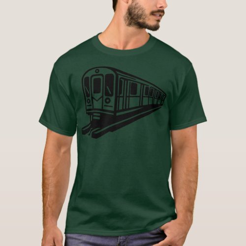 Subway Train T_Shirt