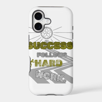 succccess follows hard work iPhone 17 case
