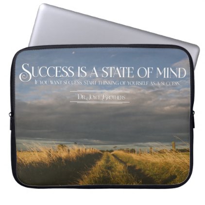 Success A State Of Mind Computer Sleeve