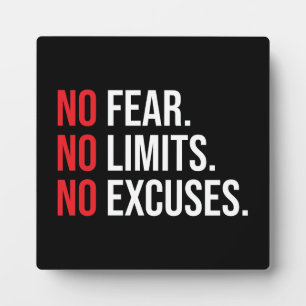 Success and Gym Motivational Plaque