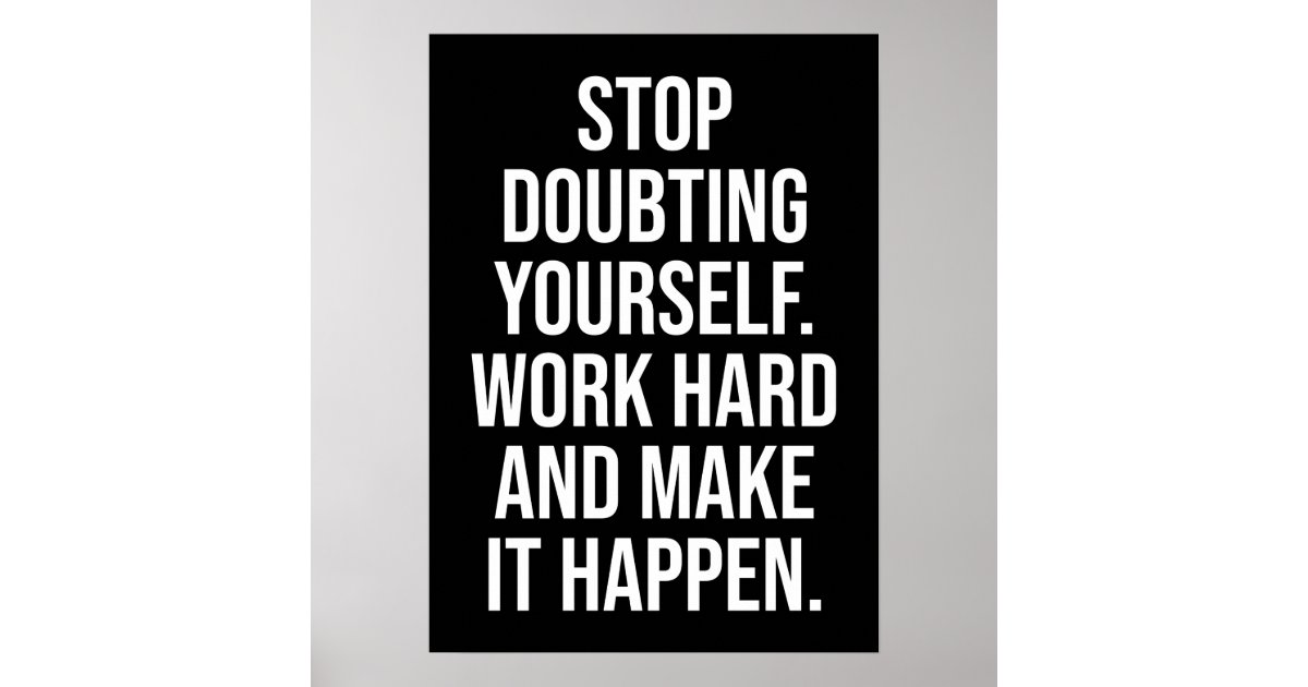 Success and Gym Motivational Poster | Zazzle