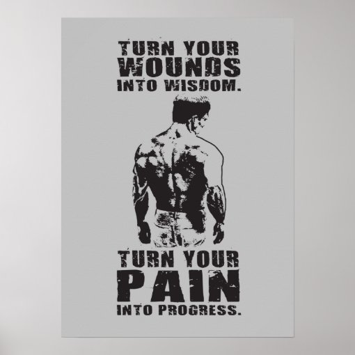 Success and Gym Motivational Poster | Zazzle