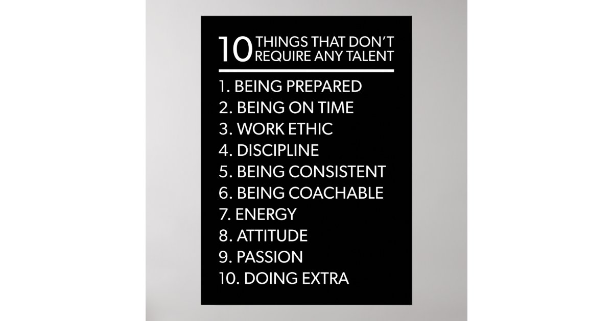 Success and Gym Motivational Poster | Zazzle