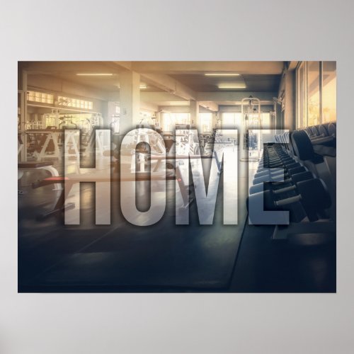 Success and Gym Motivational Poster