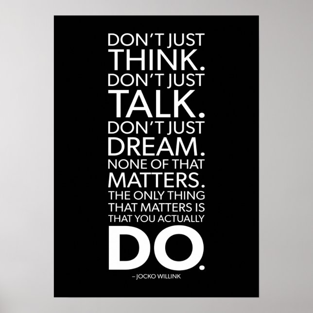 Success and Gym Motivational Poster (Front)