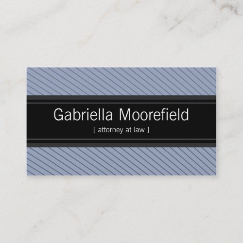 Success Black Blue Law Attorney Business Cards