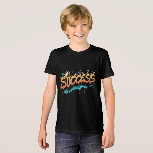 Success Designed Bella+Canvas Youth Tri-blend Shirt (Front Full)