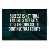 Success, Failure, Courage - Workout Motivational (Front Horizontal)