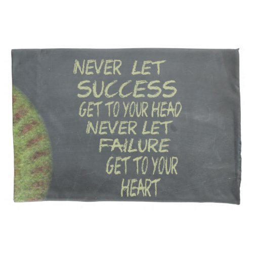 Success Fastpitch Softball Motivational Pillow Case