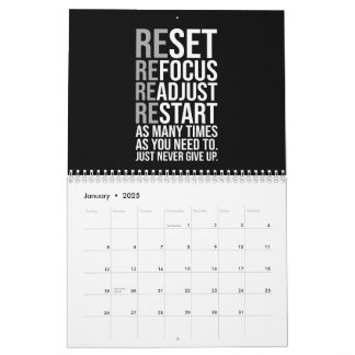 Success Grind Entrepreneur Gym Hustle Inspiration Calendar