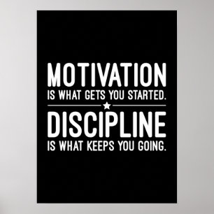 Success, Hustle, Grind and Gym Motivational  Poster