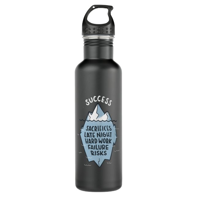 Success Iceberg Stainless Steel Water Bottle (Front)