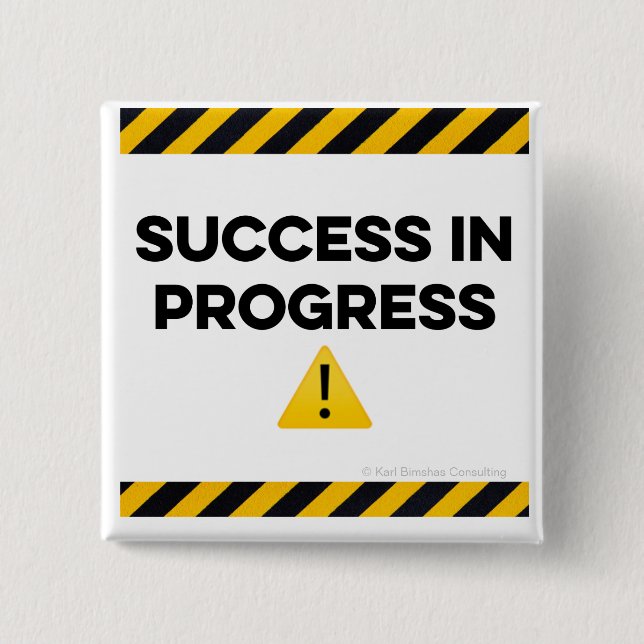 Success in Progress Button (Front)