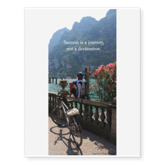 Success is a Journey Temporary Tattoos