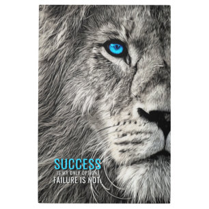 Success is my Only Option Metal Print