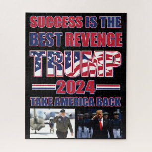 Success is the Best Revenge Trump 2024 Jigsaw Puzzle