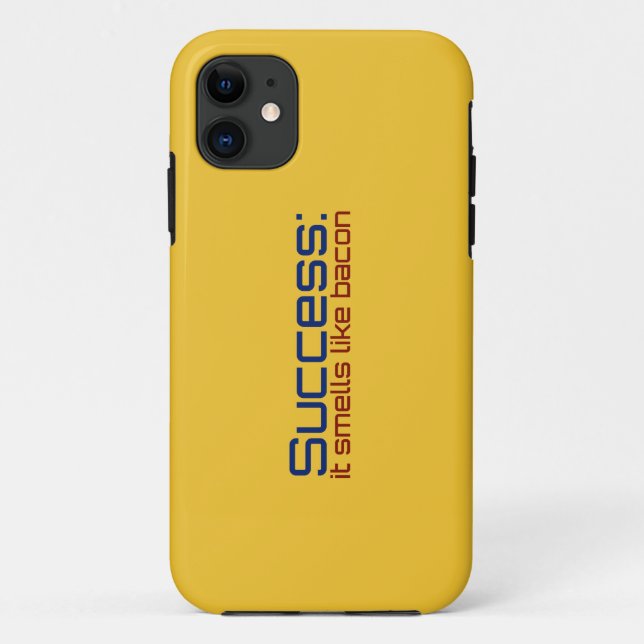 Success: It Smells Like Bacon Case-Mate iPhone Case (Back)