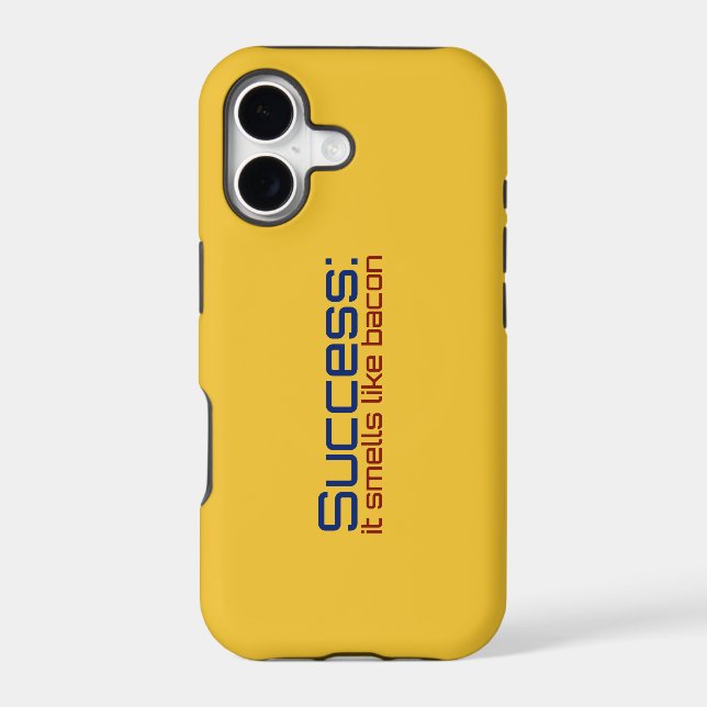 Success: It Smells Like Bacon Iphone Case (Back)