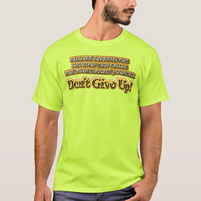 "Success Journey" Cute Design. Buy Now T-Shirt (Front)