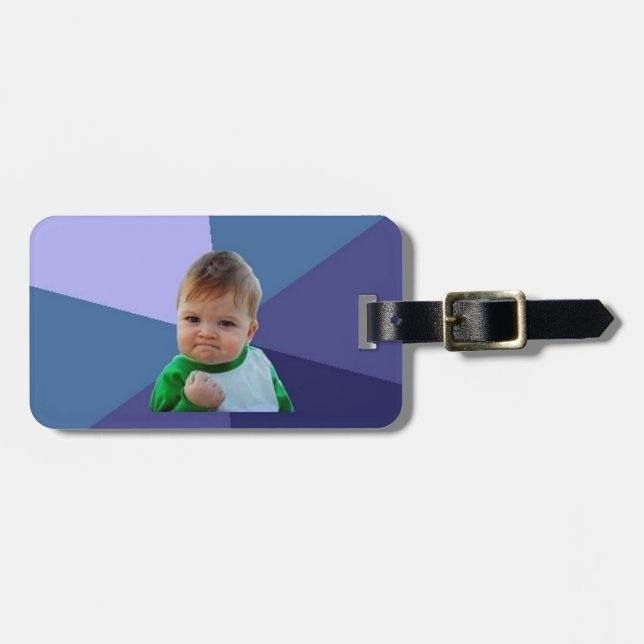 Success Kid Luggage Tag (Front Horizontal)