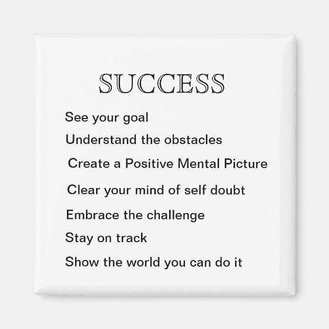 Success Magnet (Front)