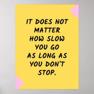 Success Motivational / Inspirational Quote Poster