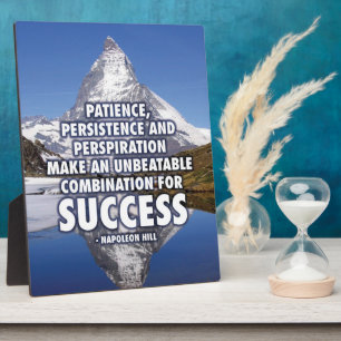 SUCCESS - Motivational Plaque
