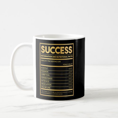 Success Nutritional Information And Facts Cool Des Coffee Mug