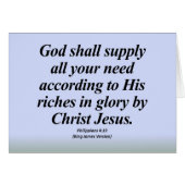 Success Philippians 4:19 Abbrev (Front Horizontal)