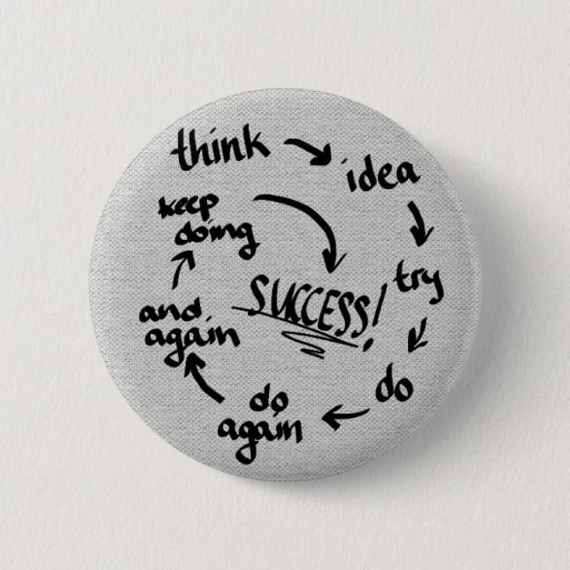 Success Pinback Button (Front)
