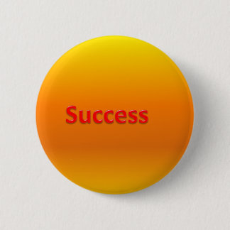 success pinback button