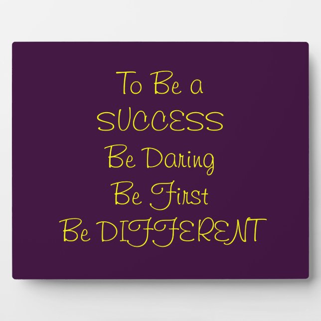 Success Plaque (Front)