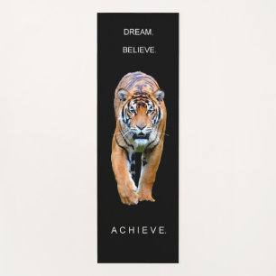 Success Quote Template Dream Believe Achieve Yoga Mat