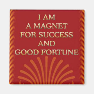 Success-Self affirmation statement Magnet