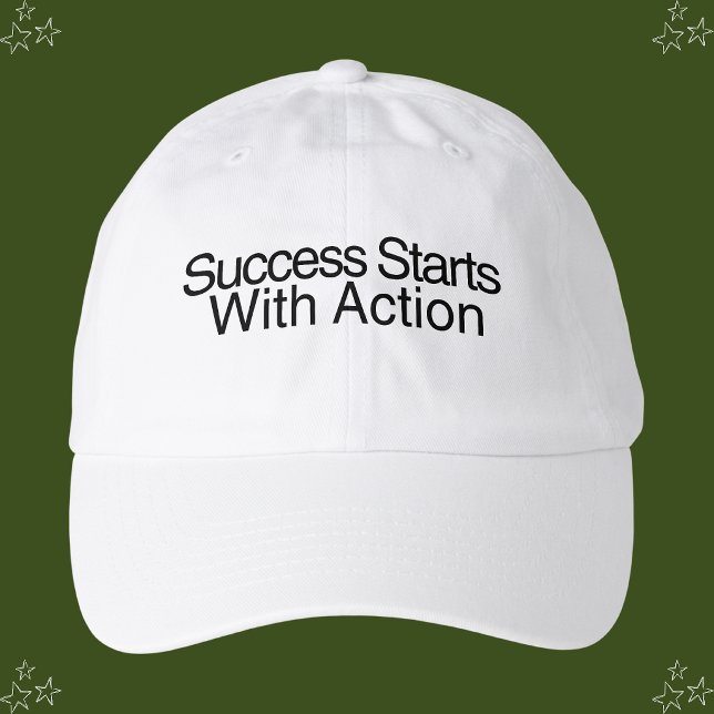 Success Starts With Action Hat (Creator Uploaded)