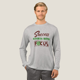 Success Starts With Focus Tri-Blend Shirt