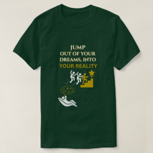 SUCCESS STORY DEEP GREEN MOTIVATIONAL UNISEX MENS T-Shirt